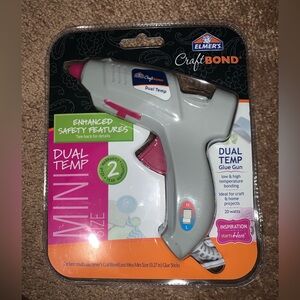 Elmer’s hot glue gun.